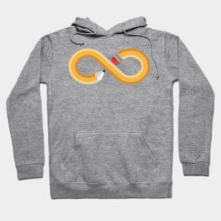 Pencil Infinity Shape Hoodie